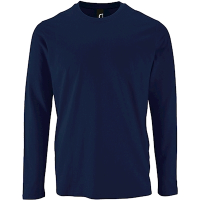 Immagine di T-Shirt manica lunga SOL'S IMPERIAL LSL UOMO colore blu navy taglia XS