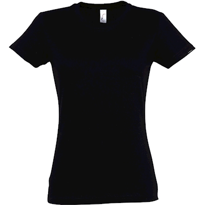 Immagine di T-Shirt manica corta SOL'S IMPERIAL DONNA colore nero taglia L