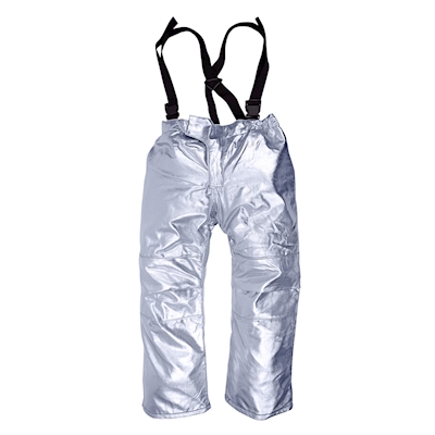 Immagine di Pantaloni da avvicinamento foderati PORTWEST AM15 colore argento taglia XXL