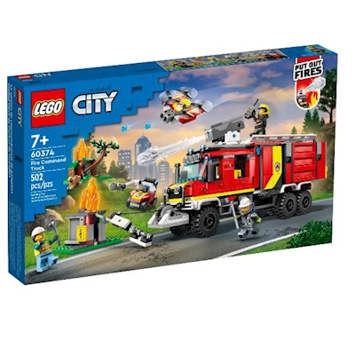 Immagine di Costruzioni LEGO AUTOPOMPA DEI VIGILI DEL FUOCO 60374A