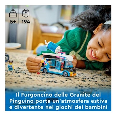 Immagine di Costruzioni LEGO Lego - Il furgoncino delle granite del pinguino 60384