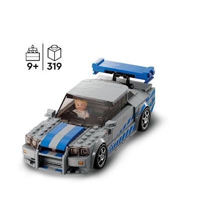 Immagine di Costruzioni LEGO 2 Fast 2 Furious Nissan Skyline GT-R (R34) 76917