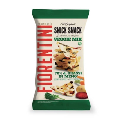 Immagine di Snick Snack triangoli - 70 g FIORENTINI Veggie Mix