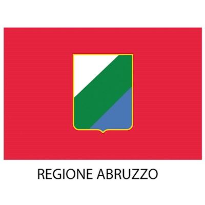 Immagine di Bandiera Regione ABRUZZO cm 150x100