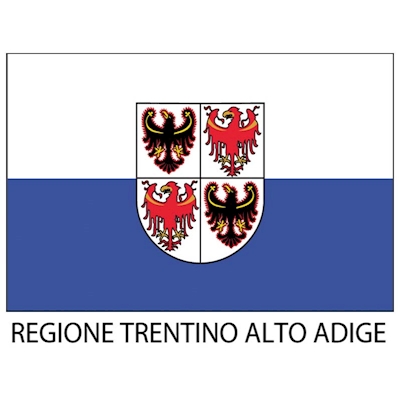 Immagine di Bandiera Regione TRENTINO ALTO ADIGE cm 150x100