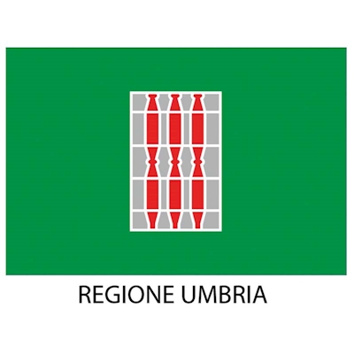 Immagine di Bandiera Regione UMBRIA cm 225x150
