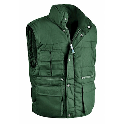 Immagine di Gilet imbottito SOTTOZERO ANTARES colore verde taglia S