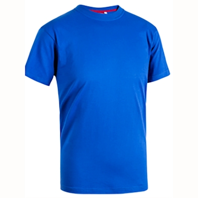 Immagine di T-shirt cotone girocollo manica corta SOTTOZERO SKY colore blu royal taglia L