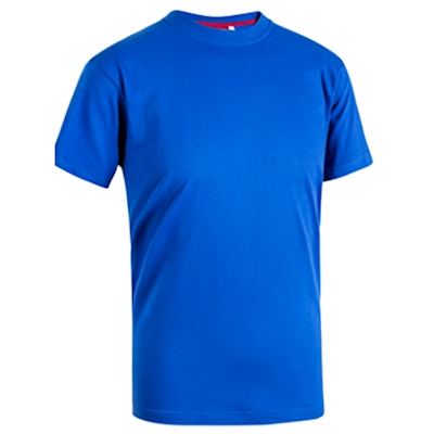 Immagine di T-shirt cotone girocollo manica corta SOTTOZERO SKY colore blu royal taglia XXXXL