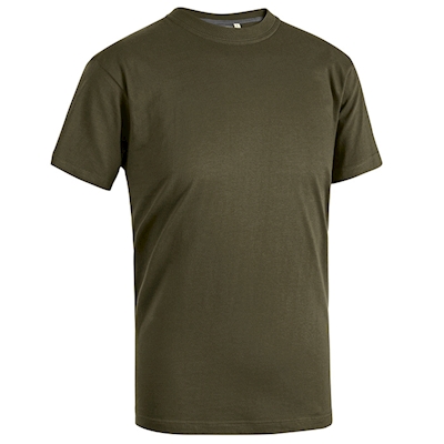 Immagine di T-shirt cotone girocollo manica corta SOTTOZERO SKY colore army taglia L