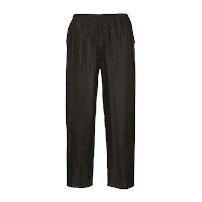 Immagine di Pantaloni impermeabili classic PORTWEST S441 colore nero taglia XXXXXXXL