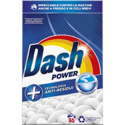 Immagine di Detersivo DASH Power fustino in polvere 86 lavaggi