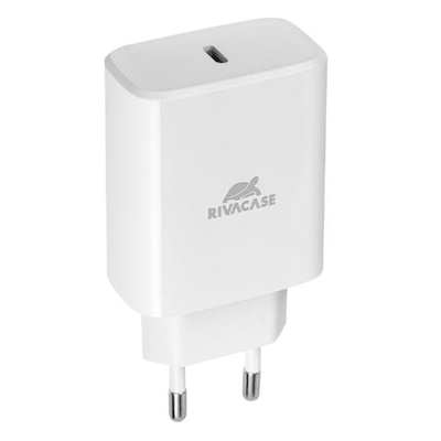 Immagine di Caricabatterie Bianco RIVACASE Caricatore da Parete -30W PD USB C PS4193W00