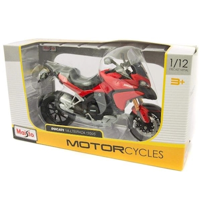 Immagine di Veicolo OPTITRADE 1:12 Collezione Moto Ducati, Colori assortiti, 1 p 390656.012
