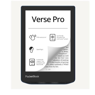Immagine di E-Book Reader 6" 8GB POCKETBOOK Verse Pro Azure PB634-A-WW