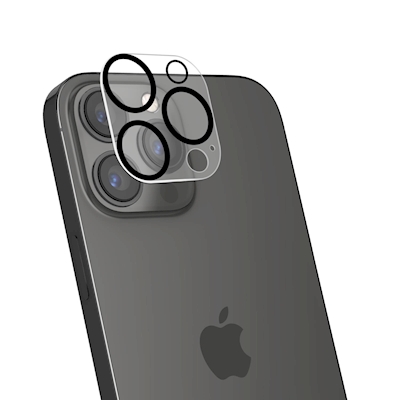 Immagine di Proteggi schermo glass vetro temperato CELLY CAMERALENS - Apple iPhone 15 Pro / iPhone 15 Pro M CAME