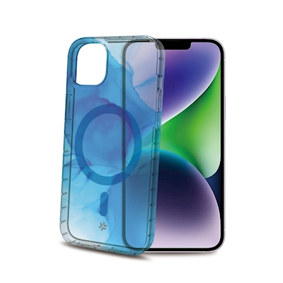 Immagine di Cover tpu + policarbonato Blu CELLY MAGSHADES - Apple iPhone 15 Plus [IPHONE 15 CASES] MAGSHADES1055