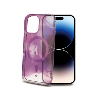 Immagine di Cover tpu + policarbonato Viola CELLY MAGSHADES - Apple iPhone 15 Pro [IPHONE 15 CASES] MAGSHADES105