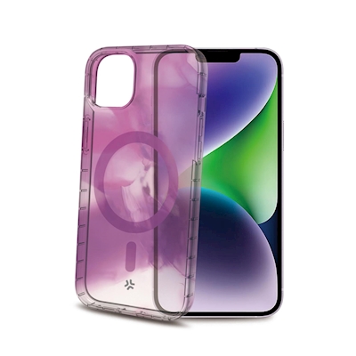 Immagine di Cover tpu + policarbonato Viola CELLY MAGSHADES - Apple iPhone 15 Plus [IPHONE 15 CASES] MAGSHADES10