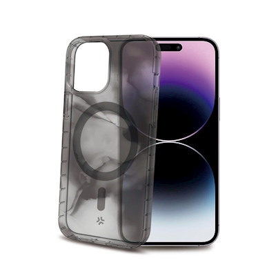 Immagine di Cover tpu + policarbonato Nero CELLY MAGSHADES - Apple iPhone 15 Pro Max [IPHONE 15 CAS MAGSHADES105