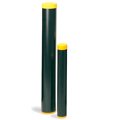 Immagine di Tubo portadisegni mm 100x100 cm nero/giallo