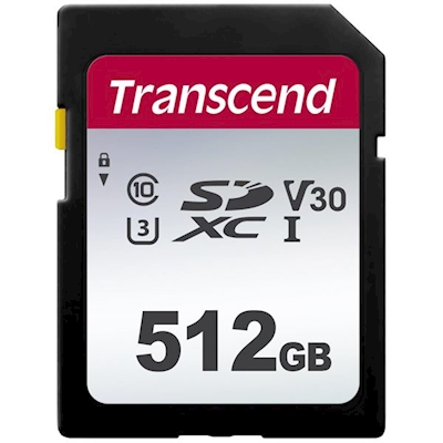 Immagine di Memory Card secure digital 512.00000 TRANSCEND Transcend Flash TS512GSDC300S