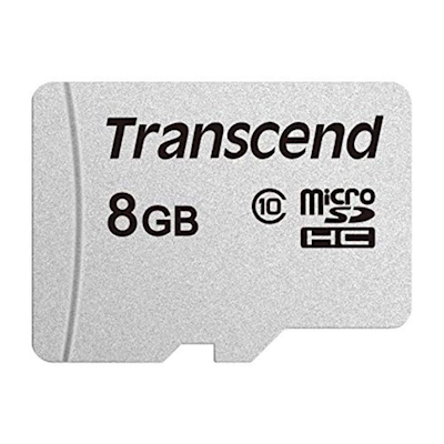 Immagine di Memory Card micro sd hc 8GB TRANSCEND TS8GUSD300S