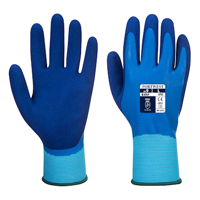 Immagine di Guanti lquid pro PORTWEST AP80 colore blu taglia M - paio