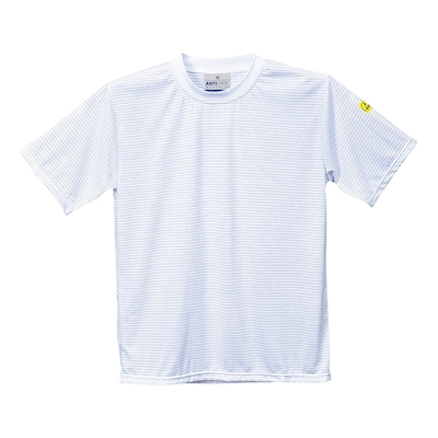 Immagine di T-Shirt manica corta ESD antistatica PORTWEST AS20 colore bianco taglia L