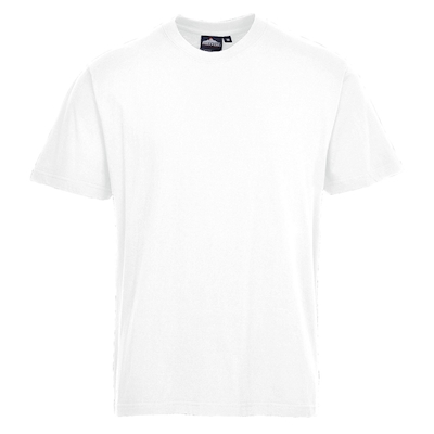 Immagine di T-shirt premium torino PORTWEST B195 colore bianco taglia XL