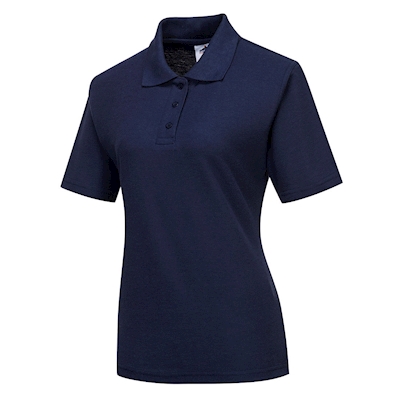 Immagine di Polo donna napoli PORTWEST B209 colore blu navy taglia XS