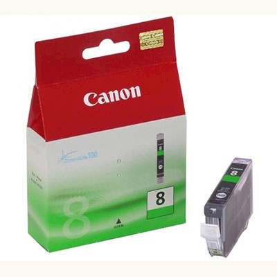 Immagine di Serbatoio Inkjet CANON CLI-8G 0627B001 verde