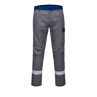 Immagine di Pantalone bizflame ultra bicolore PORTWEST FR06 colore grigio taglia 62