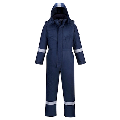 Immagine di Tuta invernale antistatica PORTWEST FR53 colore blu navy taglia M