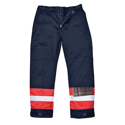 Immagine di Pantaloni bizflame plus PORTWEST FR56 colore blu navy taglia L