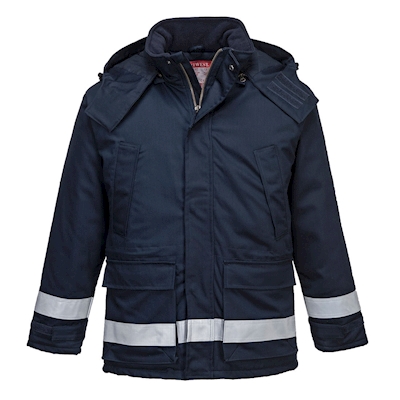 Immagine di Giacca invernale antistatica PORTWEST FR59 colore blu navy taglia S