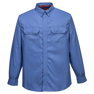 Immagine di Camicia bizflame plus trivalente PORTWEST FR69 colore blu taglia XXXL