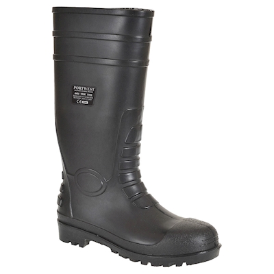 Immagine di Stivale PORTWEST TOTAL SAFETY WELLINGTON S5 nero taglia 48