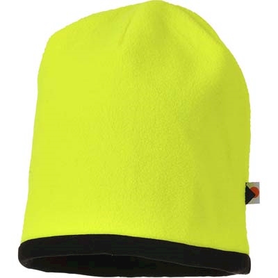Immagine di Berretto reversibile alta visibilità PORTWEST HA14 colore giallo/nero