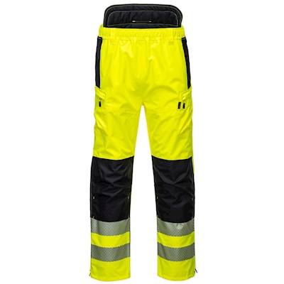 Immagine di Pantalone alta visibilità PORTWEST EXTREME PW3 colore giallo/nero taglia M