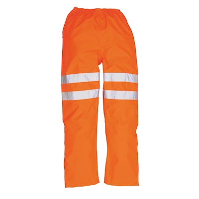 Immagine di Pantaloni traffic hi-vis ris PORTWEST RT31 colore arancione taglia M