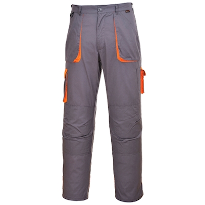 Immagine di Pantaloni bicolore texo PORTWEST TX11 colore grigio taglia M