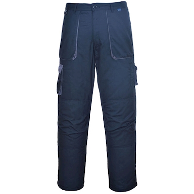 Immagine di Pantalone bicolore PORTWEST TEXO TX16 foderato colore blu navy taglia L