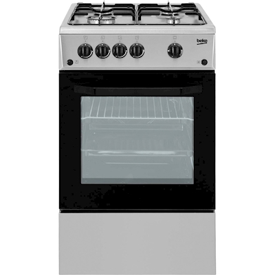 Immagine di Cucina con forno e piano cottura elettrici 54 lt 50 cm grigio BEKO CSS42014FS 7720883803_BEK