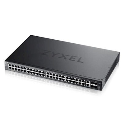 Immagine di Switch ZYXEL 48-port GbE L3 Access Switch with 6 10G Uplink XGS222054EU0101