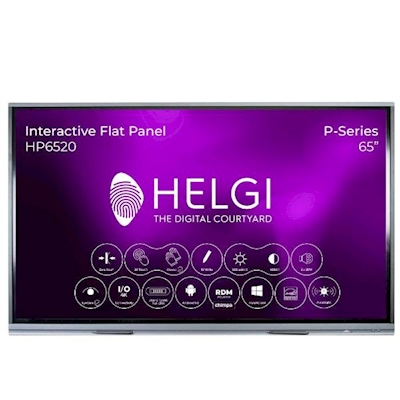 Immagine di Monitor smart HELGI Serie P 65" HP6520
