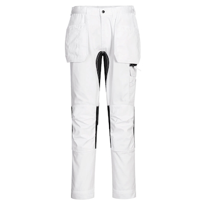 Immagine di Pantalone holster stretch PORTWEST CD883 - WX2 colore bianco taglia 64