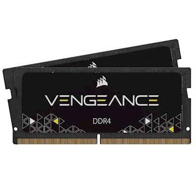 Immagine di Modulo di memoria so-dimm 8.00000 ddr4 tft 2400 mhz CORSAIR RAM VENGEANCE DDR4 SODIMM 2400MHz CL1
