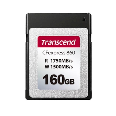 Immagine di Memory Card xqd card 160.00000 TRANSCEND TS160GCFE860