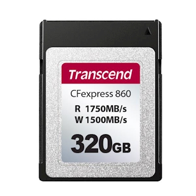 Immagine di Memory Card xqd card 320.00000 TRANSCEND TS320GCFE860